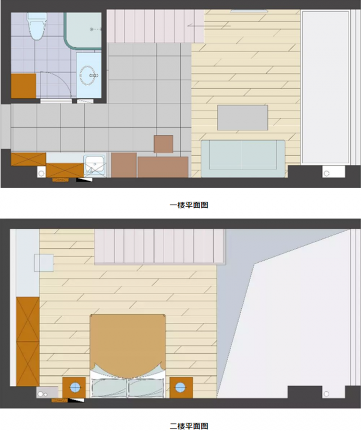 荟萃商业广场公寓日式风格装修实景案例